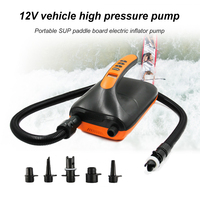 20PSI SUP Boat Inflatable Pump with Auto Shut Off Electric Air Pump LCD Display Stand Up Paddle Board Pump for Air Boat Mattress