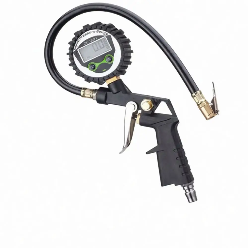 Portable Tire Pressure Gauge Portable Inflating High Precision Vehicle Tyre Maintenance Test Equipment Testing Gauge