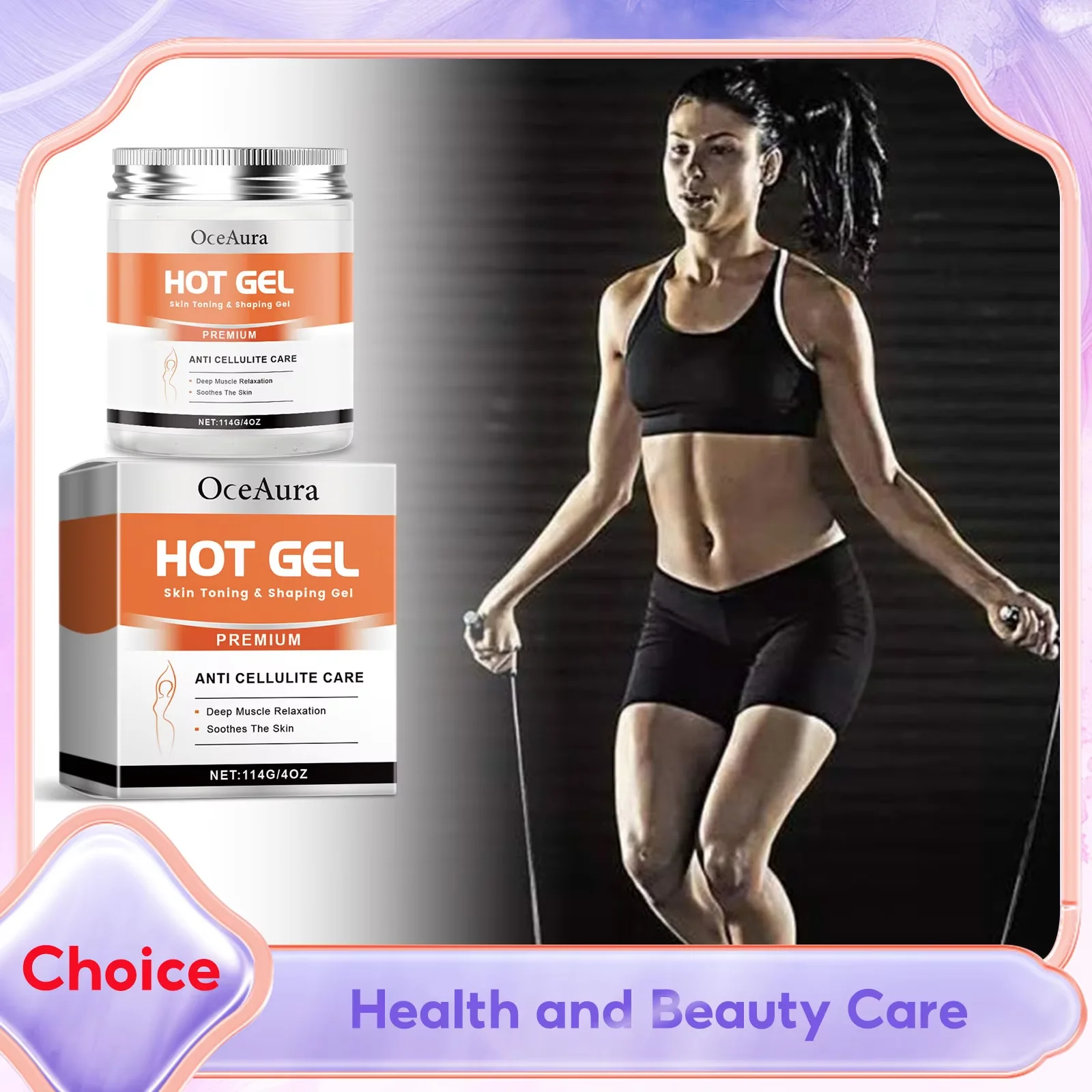 

Hot Cream Firming Gel Organic Anti Cellulite Slimming Skin Tightening Stomach Fat Burning Moisturize Workout Body Massage Lotion