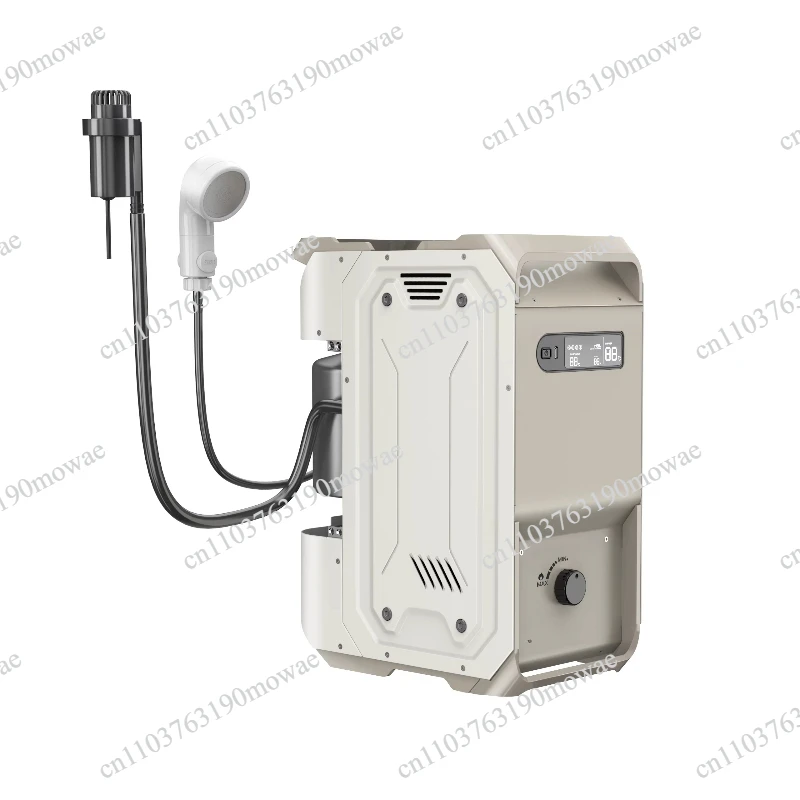 Rechargeable Instant Hot Water Heater Outdoor Shower For Camping RV Travel