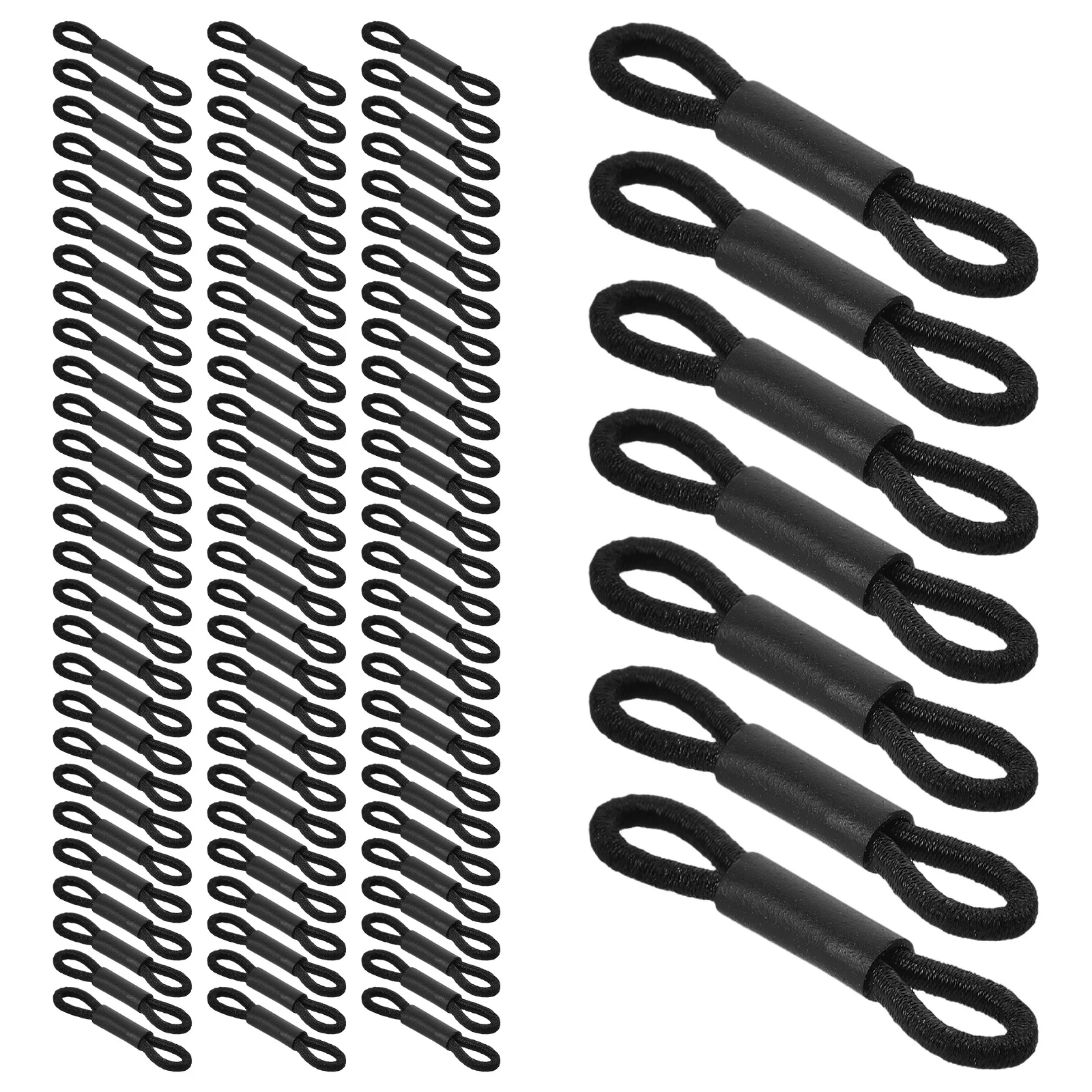 

100 PCS Bird Leg Hobbles Poultry Bands Chicken Ankle Spraddle Brace Assorted Rubber Correction Identification Splay Braces