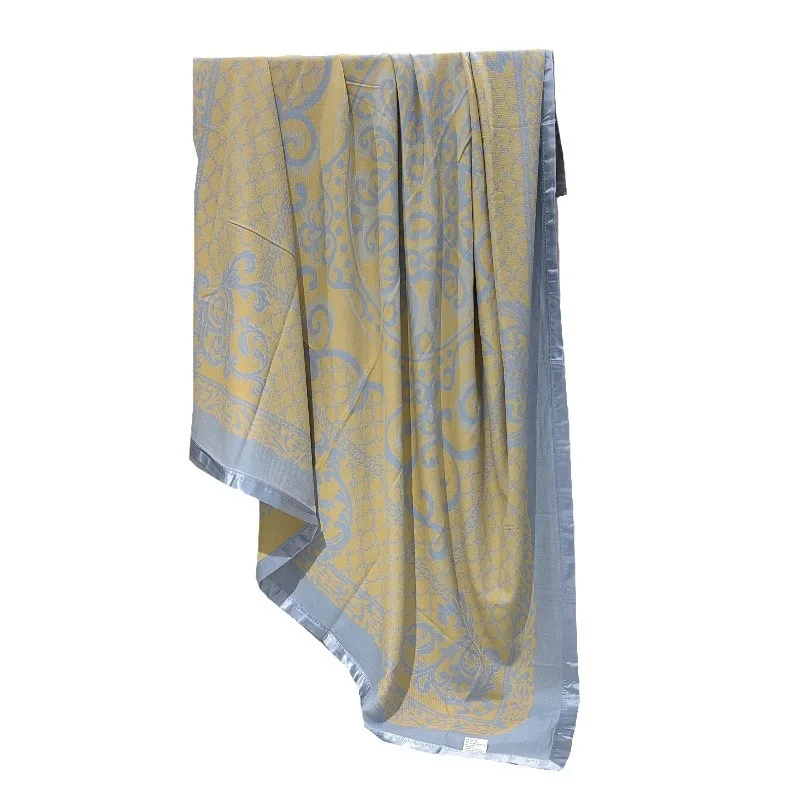 

Bamboo fiber, air conditioner, tencel, silkworm, blanket, nap, skin friendly, cool, blanket, simple, sofa