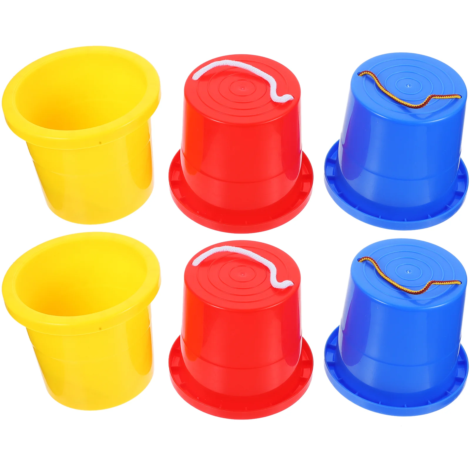 3 Pairs Kids Girl Toys Jump Shoes Jumping Buckets for Catapult Stilts Children Toddler