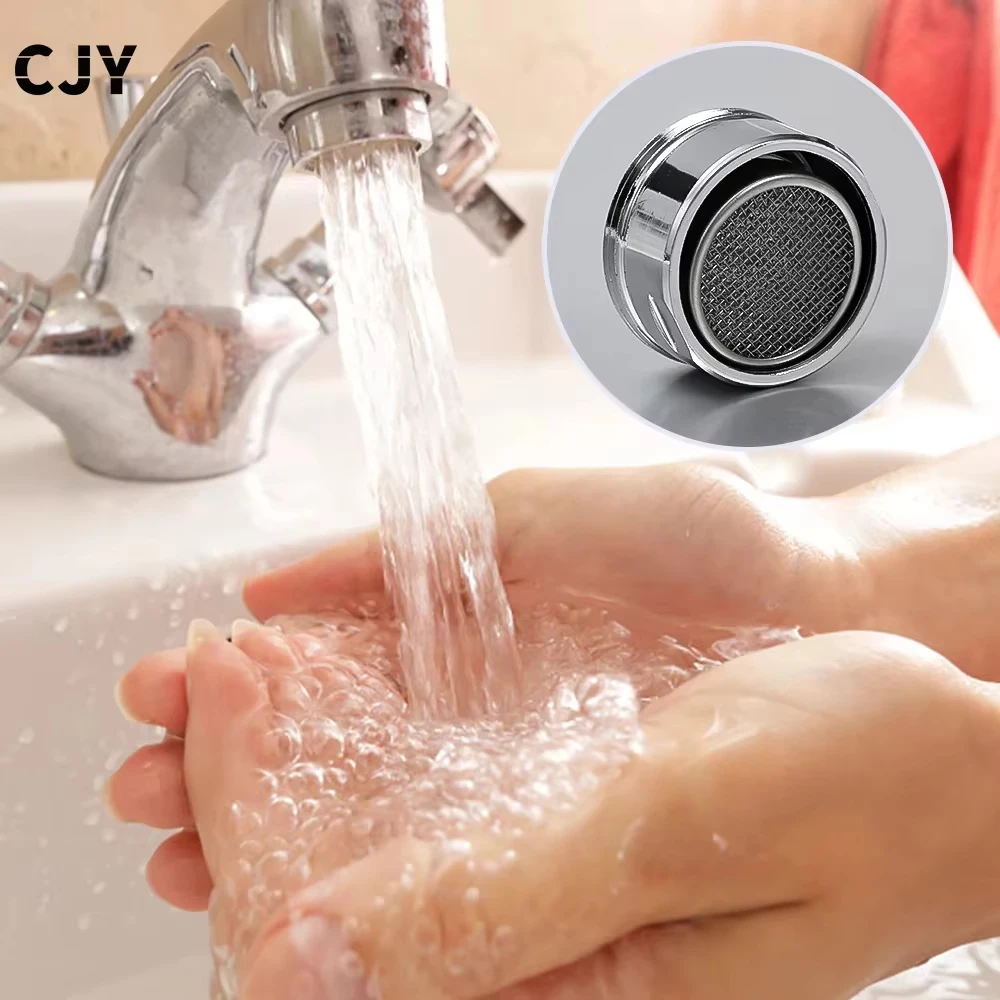3PCS Brass Water Saving Faucet Tap Aerator M24 Thread Bathroom Faucet Bubbler Stainless Steel Replaceable Filter Mixed Nozzle
