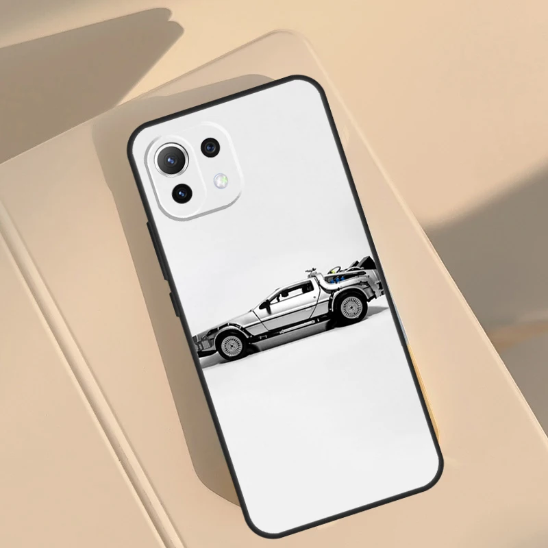Funda DeLorean de Regreso al Futuro para Xiaomi 15 Ultra 17 Pro Max 13T 14T 15T POCO F8 Ultra F7 X5 X6 F5 F6 X7 X8 Pro