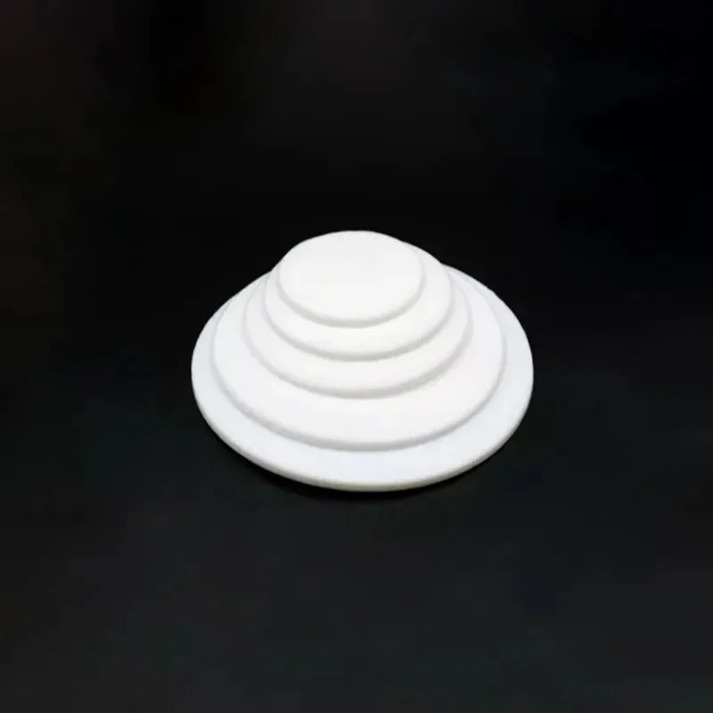 

PTFE Solid Circular Gasket 10Pcs Set High Temp Resistant Sealing Washer 0.5/1/1.5/2/3/4/5/6mm Thickness