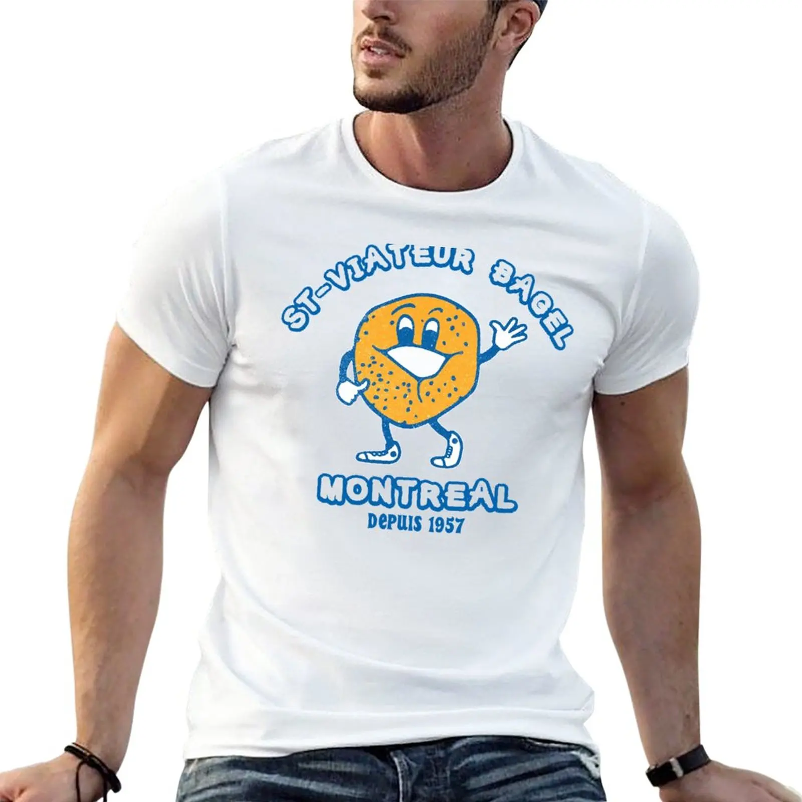 New Bagels are booming st-viateur bagel montreal Depuis 1957 Gifts T-Shirt custom t shirt funny t shirts for men