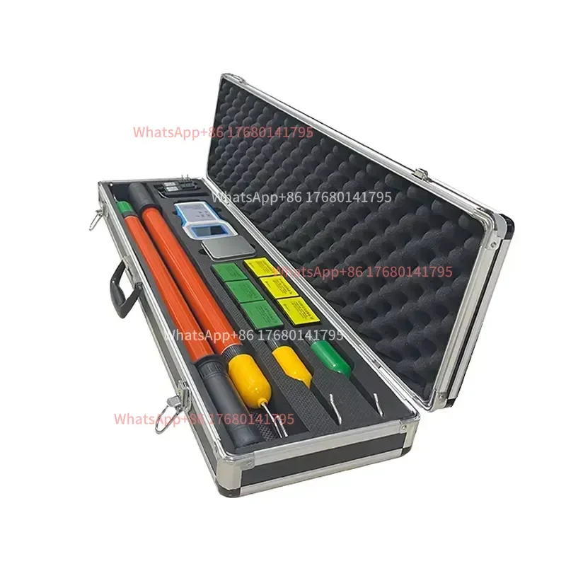 Electrical HZ-8700 6kV-220kV acousto-optic wireless high voltage overhead transmission line tester phase detector