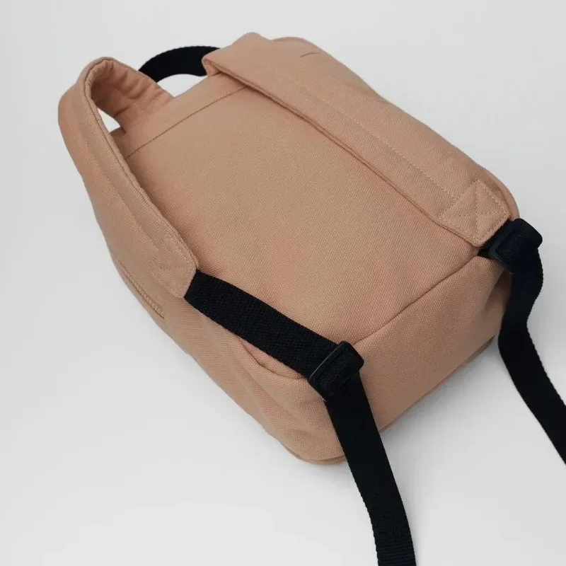 Nuevo bolso de lona de Minnie Mouse de Disney para niños, mochila para bebé, mochila ligera para guardería, bolso para mamá