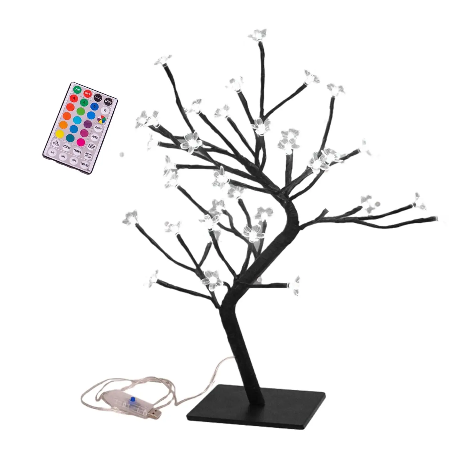LED Tree Lights Sleep Lamp LED Bonsai Tree Light for Bedroom Office Home