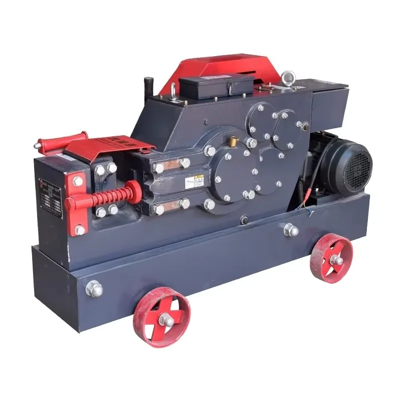 

Станок для резки арматуры с прямой резьбой, полностью автоматическая машина для резки круглой стали и плоского железа, оборудование для резки круглой стали