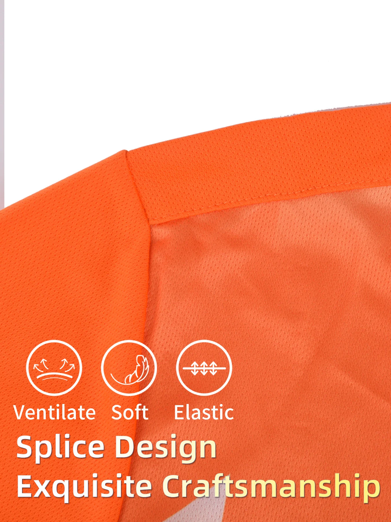 بدلة كرة قدم للرجال بنمط هندسي ، قميص برقبة دائرية ، شورت متين نشط جيد التهوية ، طقم من قطعتين للتدريب