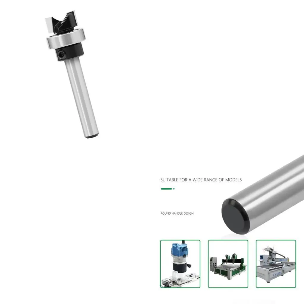 

652f высокоскоростной стальной маршрутизатор с двойным оборудованием инструмента с коррозионной отделкой 1/4 дюйма для точной