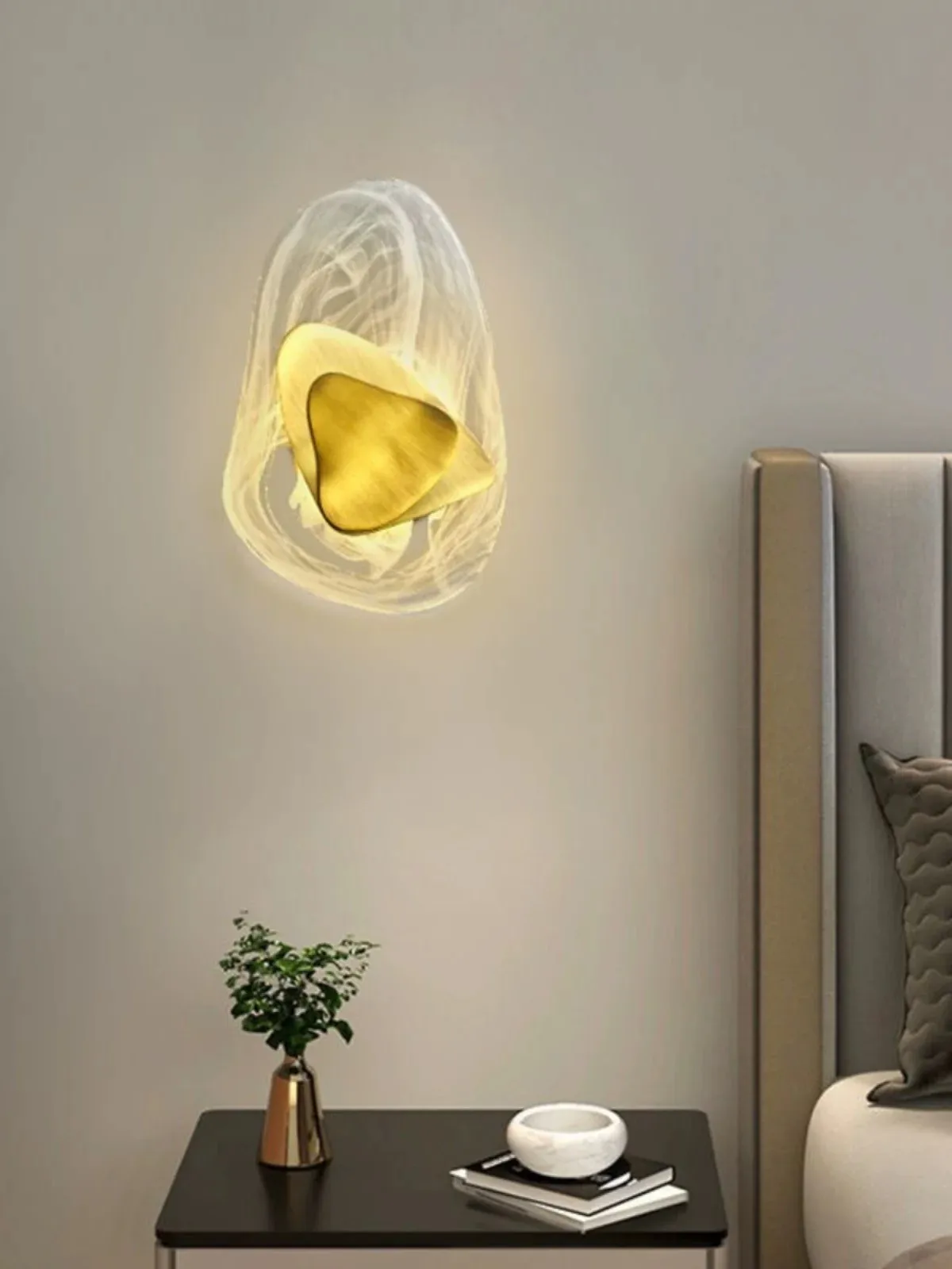 

New design Bedside Wall Lamp for Bedroom Stairs Indoor Gold Black LED Wall Lighting Wall Sconce for Home Decor Living Room