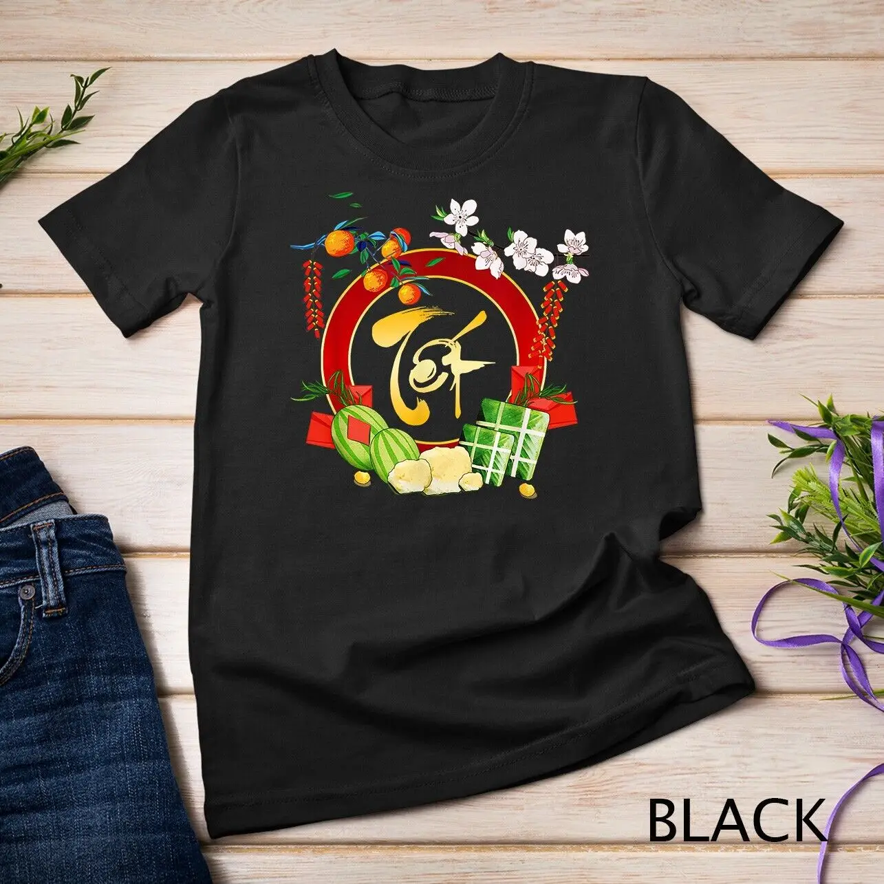 Vietnamese Lunar New Year - Tet 2024 Decoration Unisex T-shirt