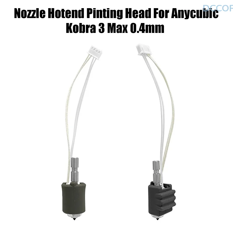 

For Anycubic Kobra 3 Max Nozzle Kit Hotend Pinting Head Quick Swap Nozzle 3D Printer Hardened Steel 0.4mm For Kobra 3 Max Combo