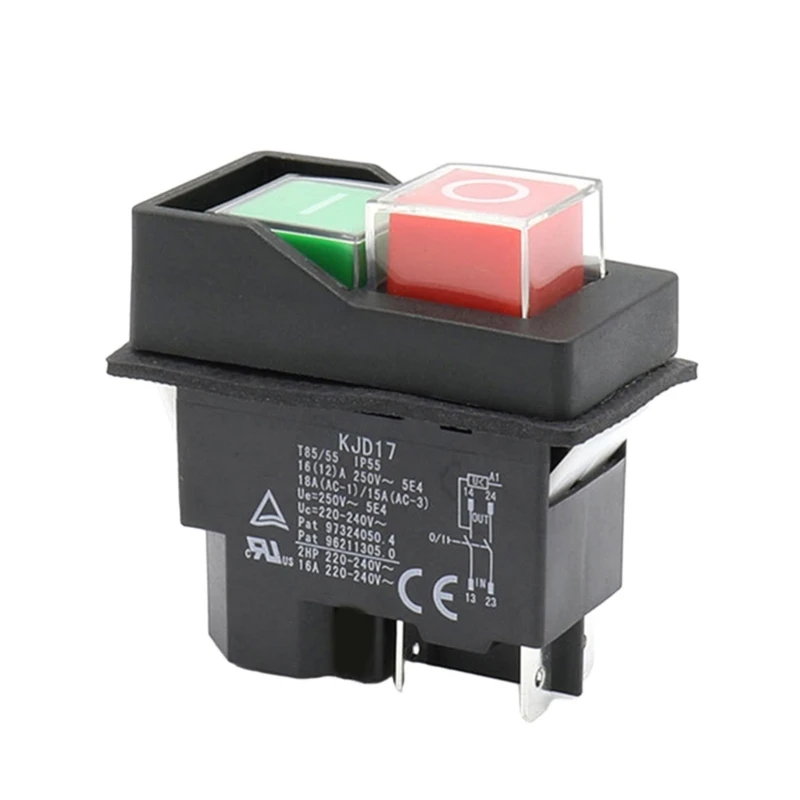 Powerful & Long lasting 16A 220V Ectromagnetic Control System Electromagnetic Switches  for Industrial & Household DropShipping