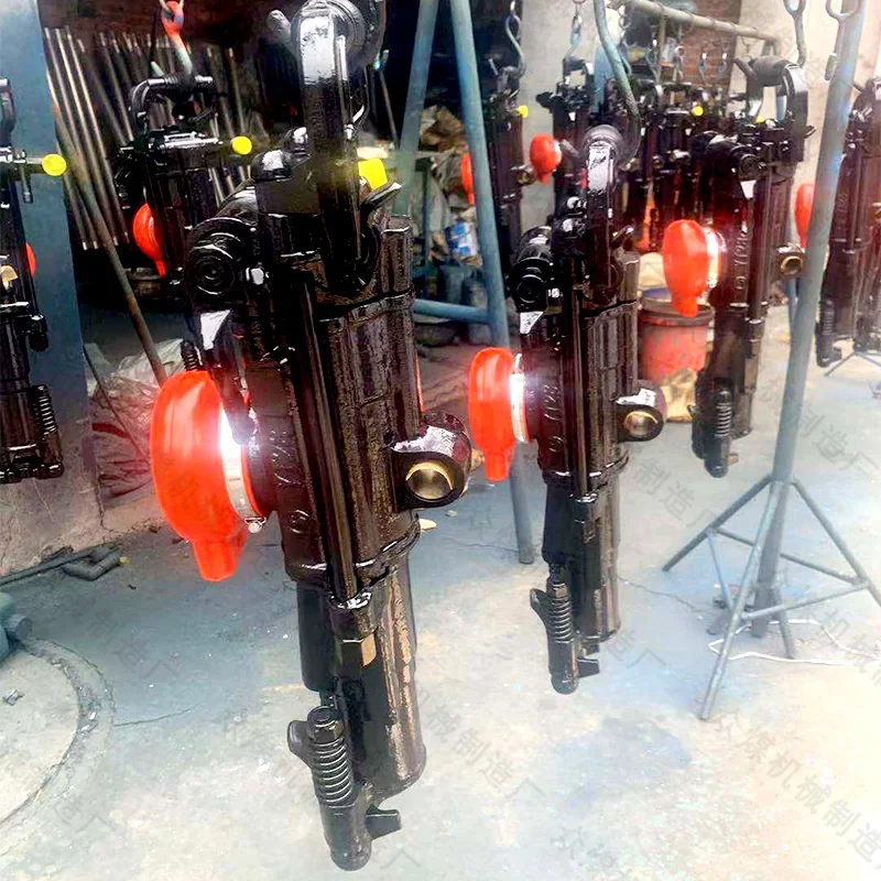 مثقاب الصخور YT27 ينطبق على أعمال التعدين والبناء على الطرق وحفر فعال وكسر المصنع مباشرة وآلة حفر الصخور