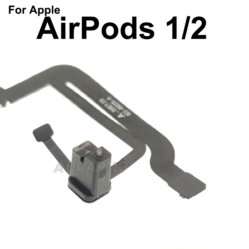 Aocarmo For Apple AirPods 1 2 A1602 Battery Box Charging Case Light Flex Cable Repair Part