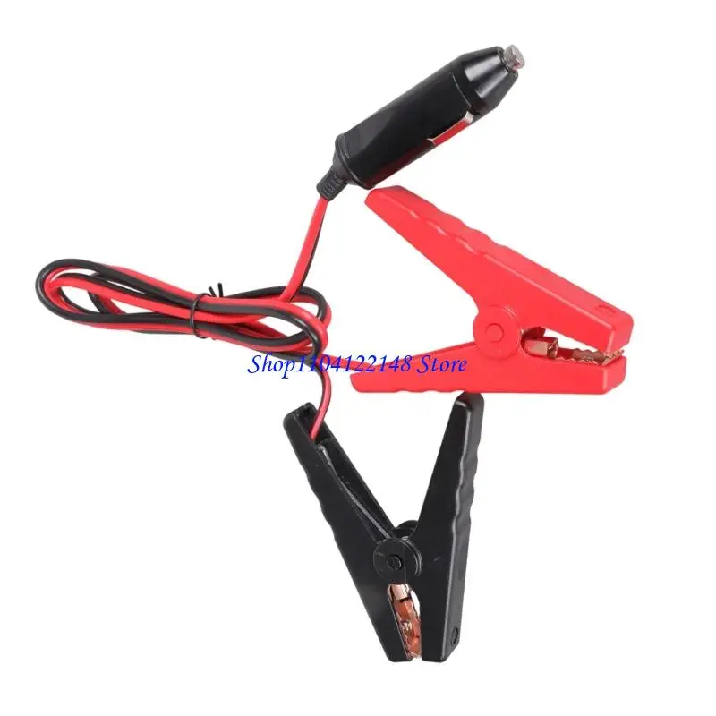P9FA 12V 24V 15A Vehicle Port Plug To Clip Power Cable For Outdoor Use