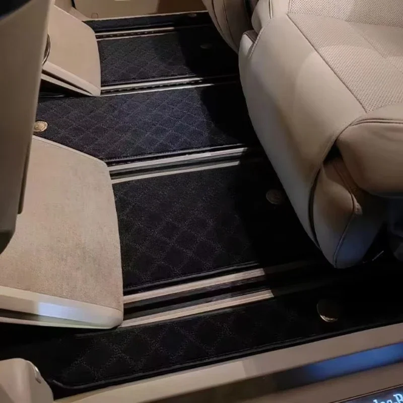 

For Mercedes-benz Vito V-Class Upgraded Floor MATS Carpet Leather Soft Floor MATS and Whole Vehicle Soft Leather Cover