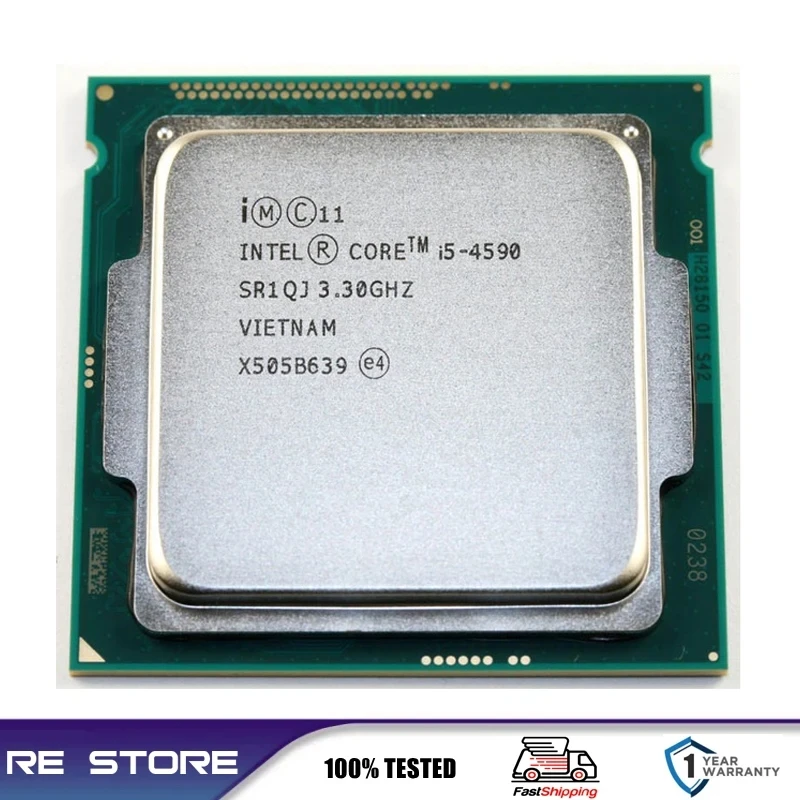 Intel Core i5 4590 Quad-Core 3.3GHz LGA 1150 cpu processor