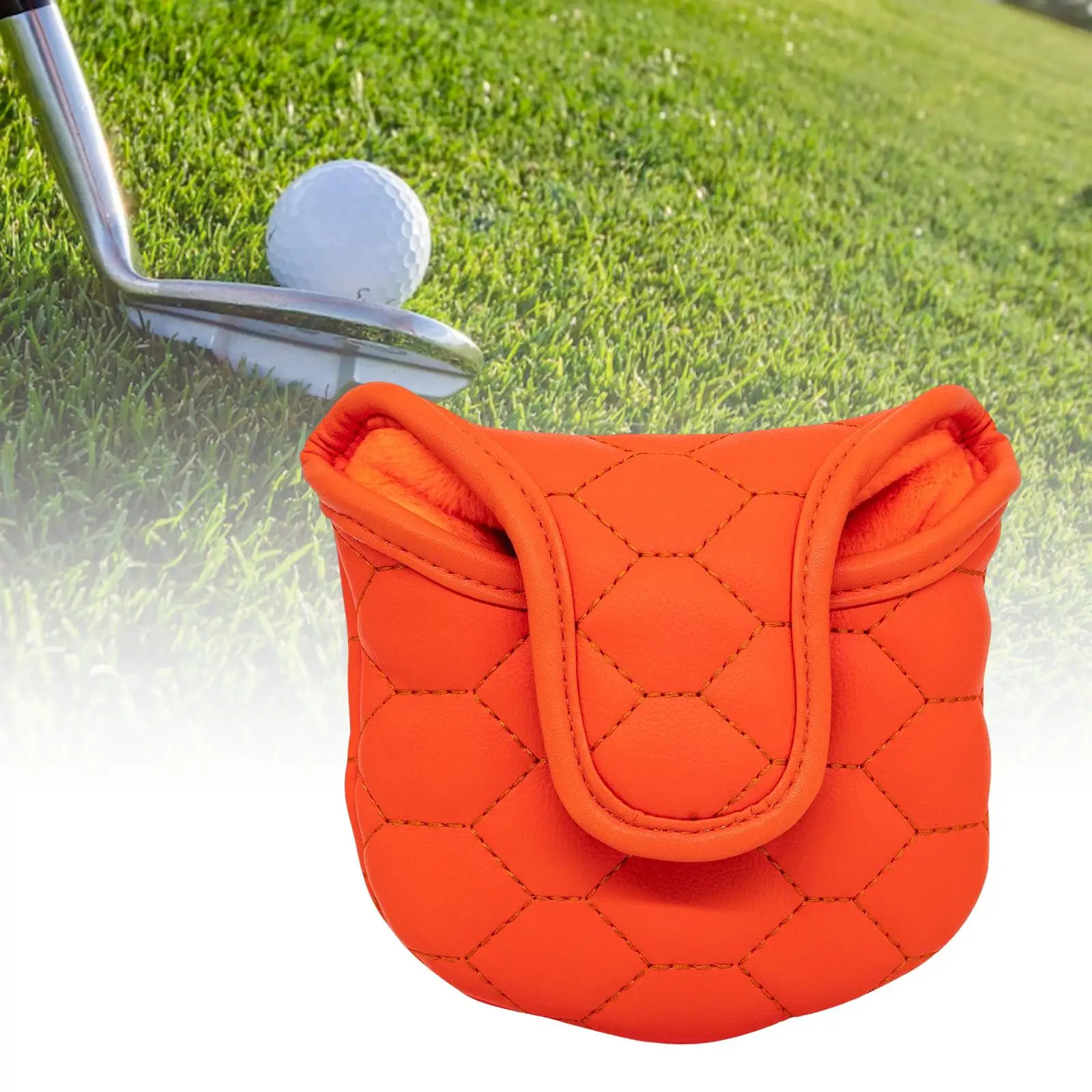 Golf Mallet Putter Head Cover, Golf Club Headcover ,Training