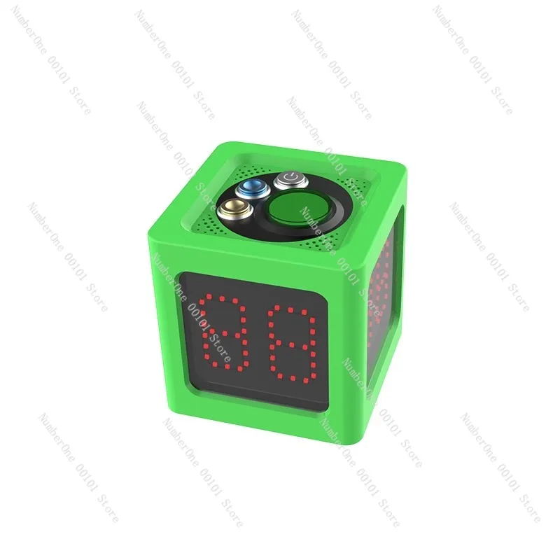 

Texas Hold'em Timer LED Electronic Timing Chess Go Mahjong Chess and Cards Four-sided Competition Countdown