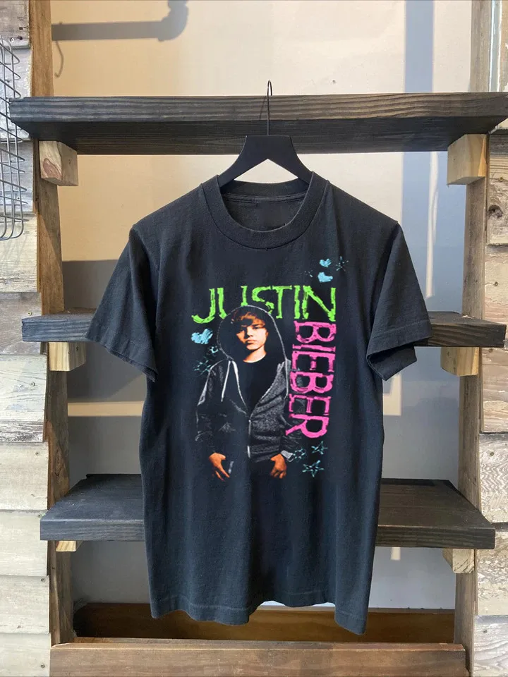 

Новая популярная рубашка для певца Джастина Бибера в подарок для фанатов, черная S-5XL AA099