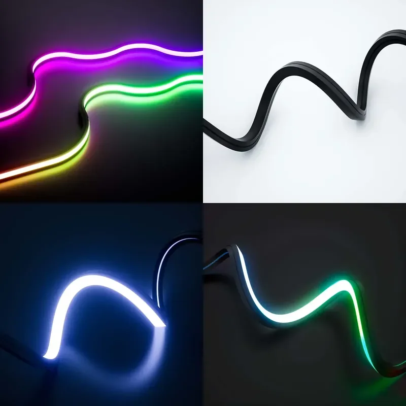 PERFECT Dream Color Led Neon Strip Light Ip65 15w Dc24v Lamp Flexible Led Strip Light Outdoor Waterproof Flex 24v Led Neon