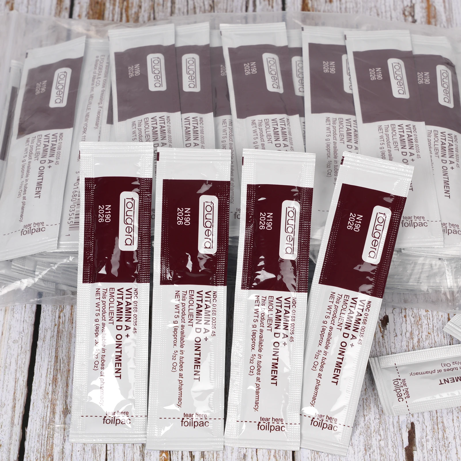 200/100/50/30PCS Vitamin Ointment Tattoo After Cream for Skin Repair Vitamin Body Art Healing Skin Permanent Makeup Tool