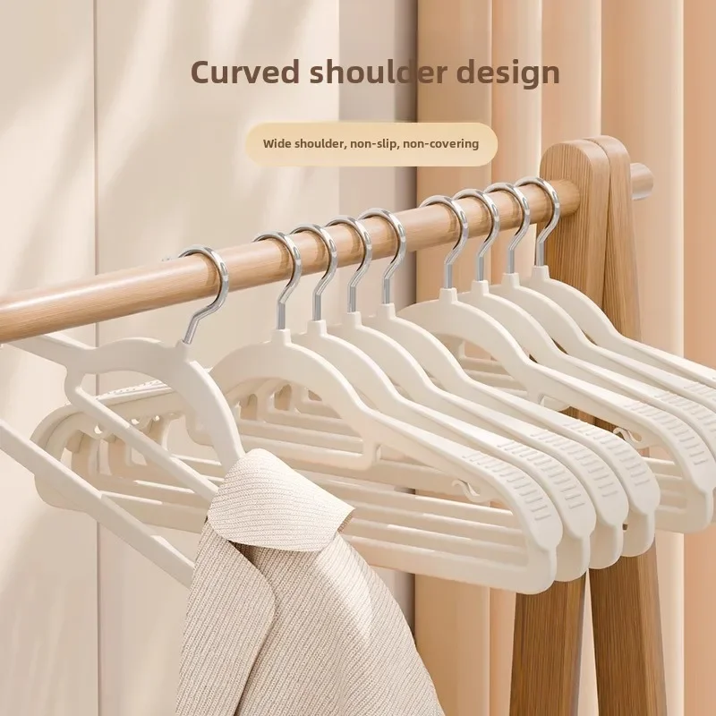 

Hanger seamless household clothes drying support anti-shoulder corner hanging clothes support clip cool shelf wide shoulder