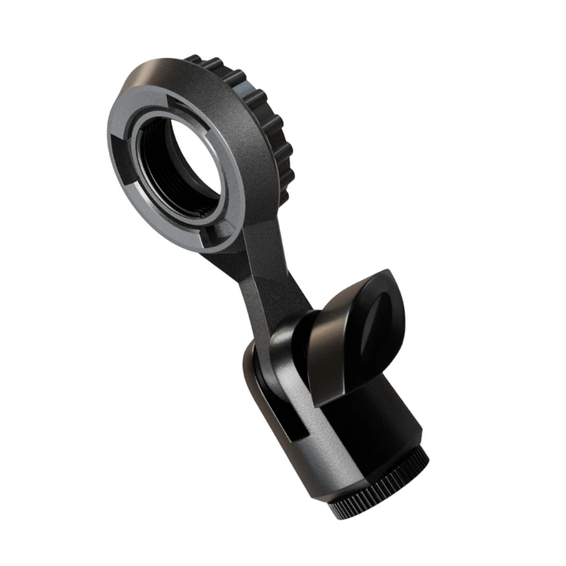 Q22A Verstelbare capacitieve microfoonstandaardhouder Klemclip voor standaardmontage