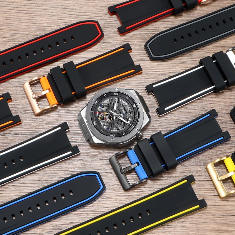 حزام ساعة بديل من السيليكون للرجال بتقويم دائم من Citizen Eco-Drive لـ CB0164 CB0160 #2