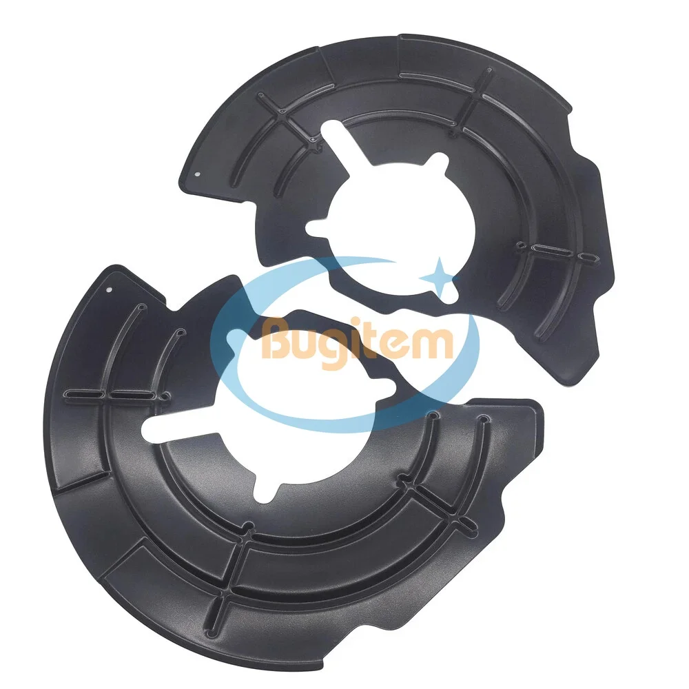 A Set Front Left Right Brake Disc Dust Shield 52090432AC 52090433AC Fits For Jeep Commander Grand Cherokee 2005-2010