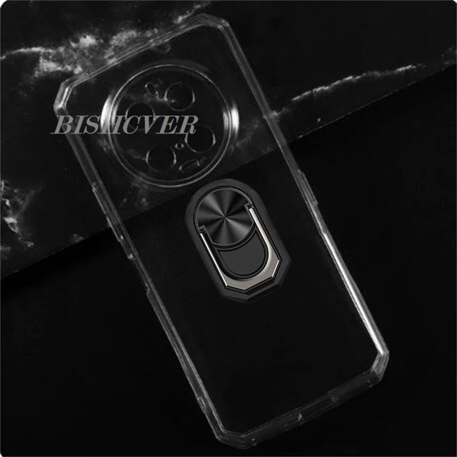 Uchwyt pierścień odporny na wstrząsy do Doogee DK10 6.67 "Doogee DK10 DK10 DK 10 pokrowiec miękki silikonowy uchwyt ochronny TPU