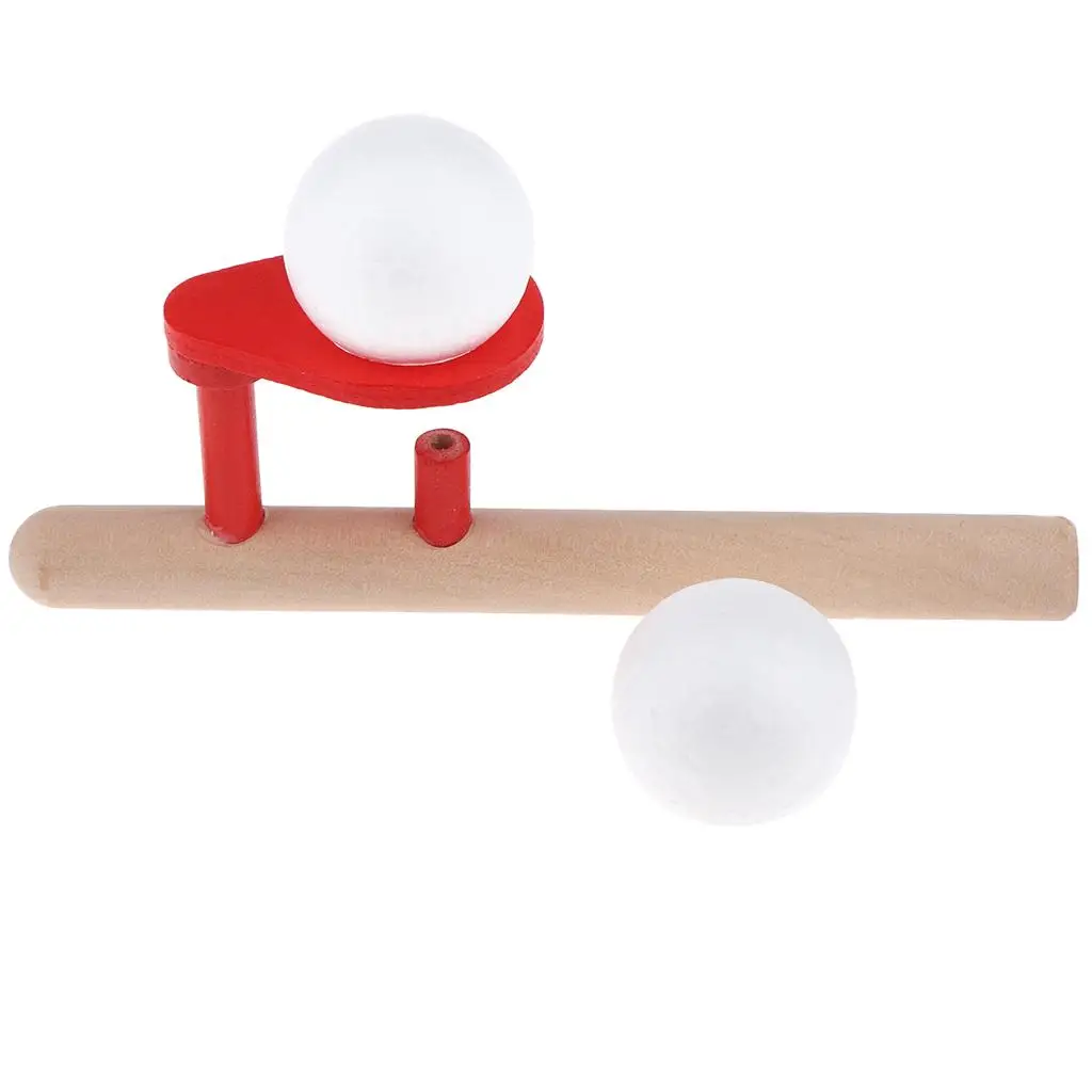 

Classic Wooden Games Hobbies - Floating Balls Blowing Toys - Outdoor Toy - Ball Foam Floating Ball
