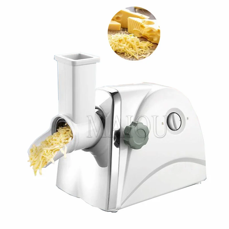 Cheese Grater Electric Commercial Vegetable Automatic Shredder 220V Electric Cheese Shredding Home Cheese Slicer