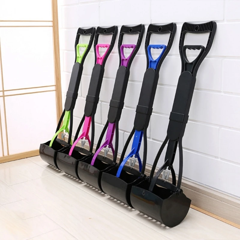 Durable Dog Poop Grabber Easy Cleaning Outdoor Pet Pooper Scooper Poop Picker for Cat Dogs Walking Waste Grabbers