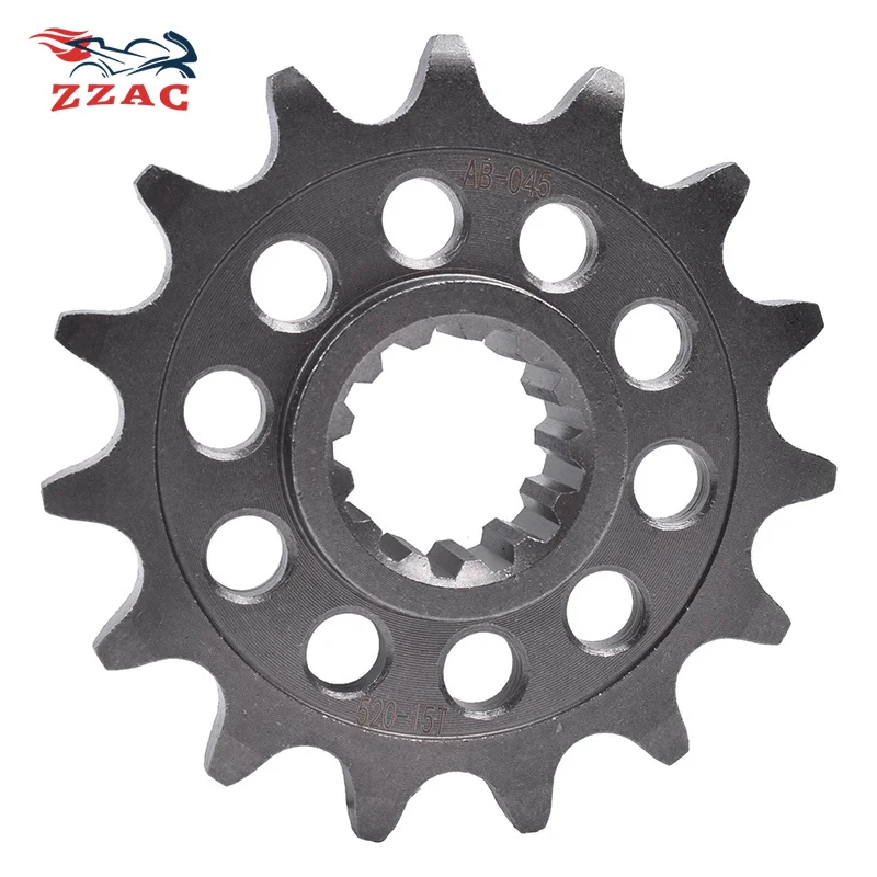 

520 Chain 15T 20CrMnTi Motorcycle Front Sprocket For HONDA CB500 CB500 F/FA/X/XA CBR500 CBR500R CBR500RA CBR500 CMX500 CMX500A