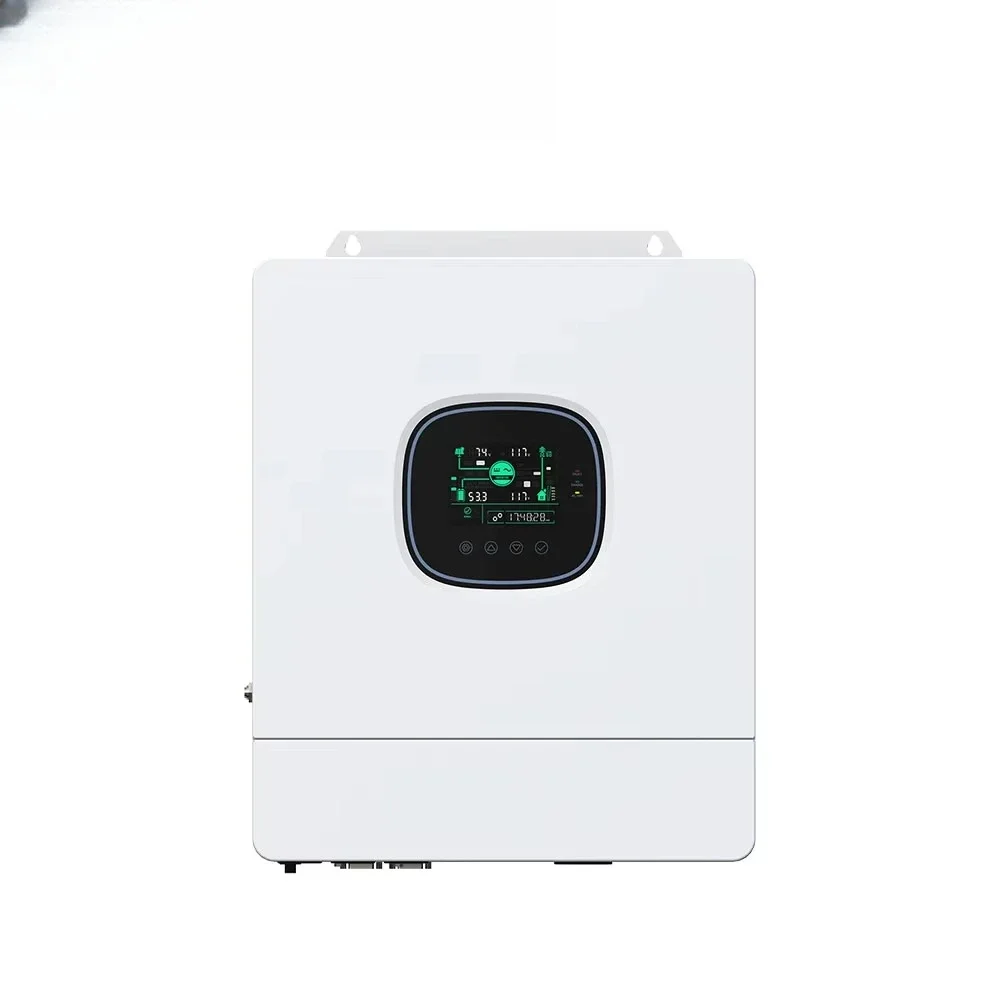 US Version Single Phase DC 48V 5KW Solar Hybrid Inverter to AC 110V 120V With Parallel Function up to 6pcs