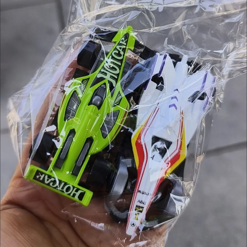 Piste de course Flexible pour enfants, jouets à monter soi-même, rampe de voiture de course à Double piste, Compatible 1/64ème voitures portables, pistes de course enroulables