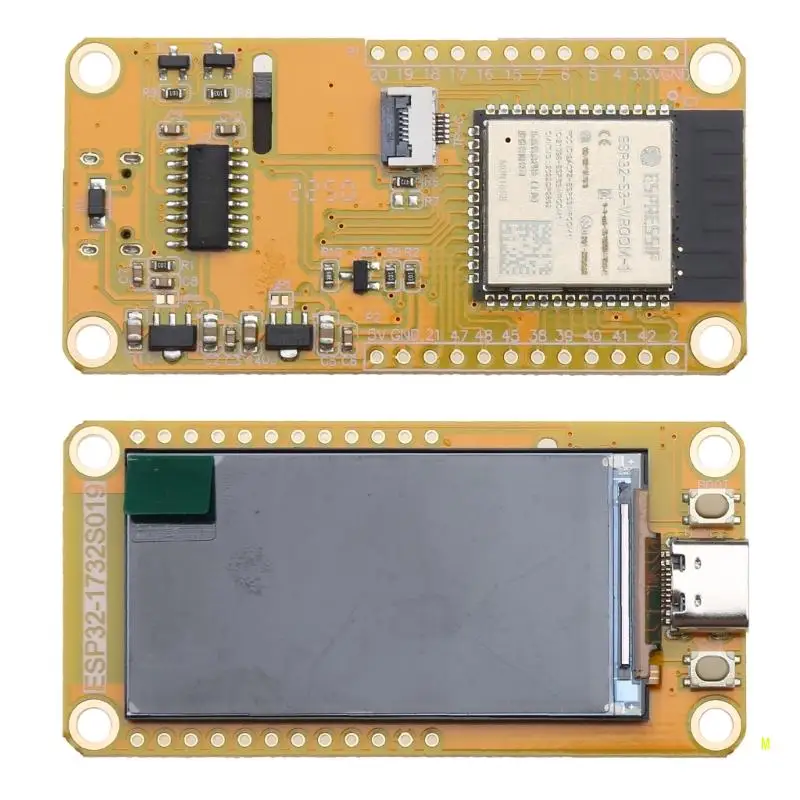 Carte développement LVGL avec écran ESP32-S3 pouces, 1.9 pouces, compatible Wifi + affichage 170x320, Module TFT