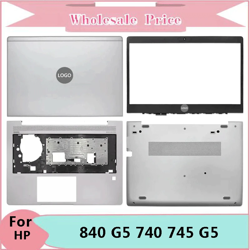 

New Original For EliteBook 840 G5 740 745 G5 Laptop LCD Back Cover Front Bezel Upper Palmrest Bottom Base Case Keyboard Hinge