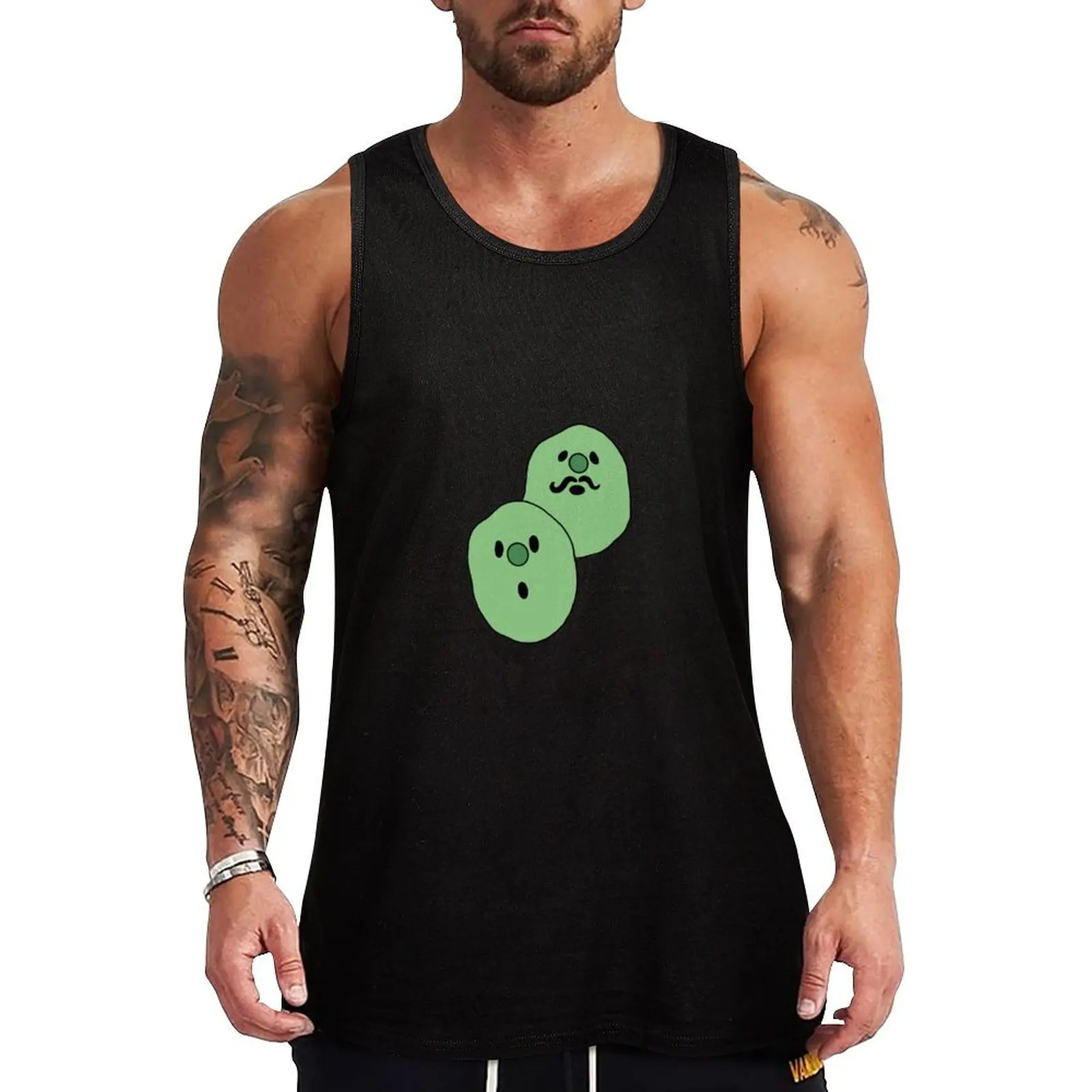 

French Peas Tank Top T-shirt for fitness anime t-shirts plain t-shirt
