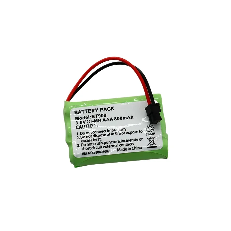 New 3.6V 800mAh Rechargeable Battery for Uniden BT909 3*AAA Ni-MH High Quality Replacement Battery Cordless Phone Battery Pack