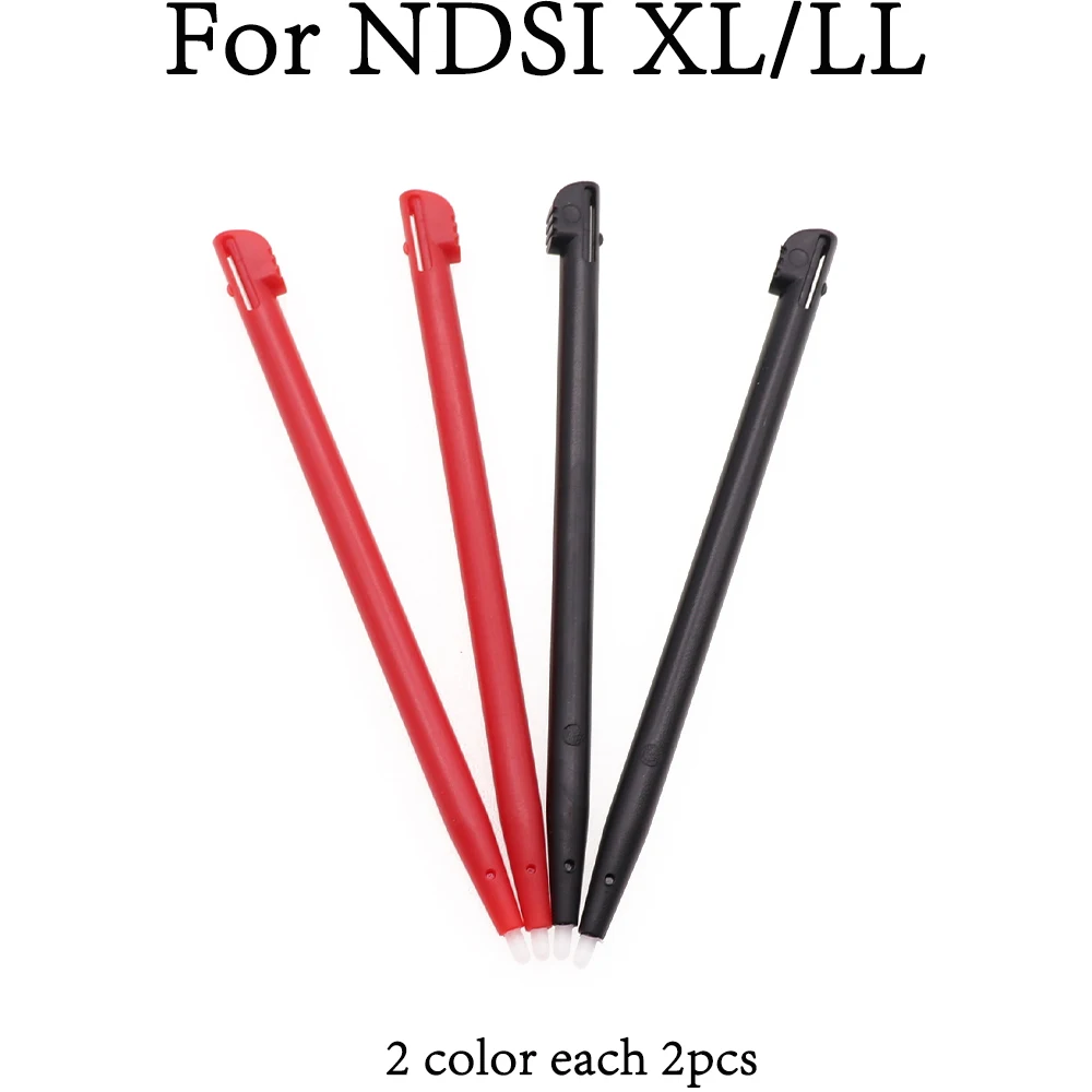 1Set Kunststoff & Metall Touchscreen Stylus Stift Spielkonsole Stift für NDSL NDSi NDS WIIU 2DS 3DS XL LL Neue 3DSXL LL Neue 2DSXL