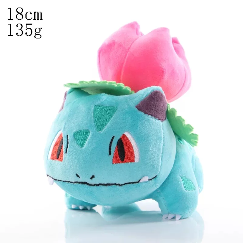 ตุ๊กตาโปเกมอน Pikachu haunter gengar ตุ๊กตายัดนุ่น sprigatit ivysaur Bulbasaur peluche Kawaii plushies ของขวัญของเล่น