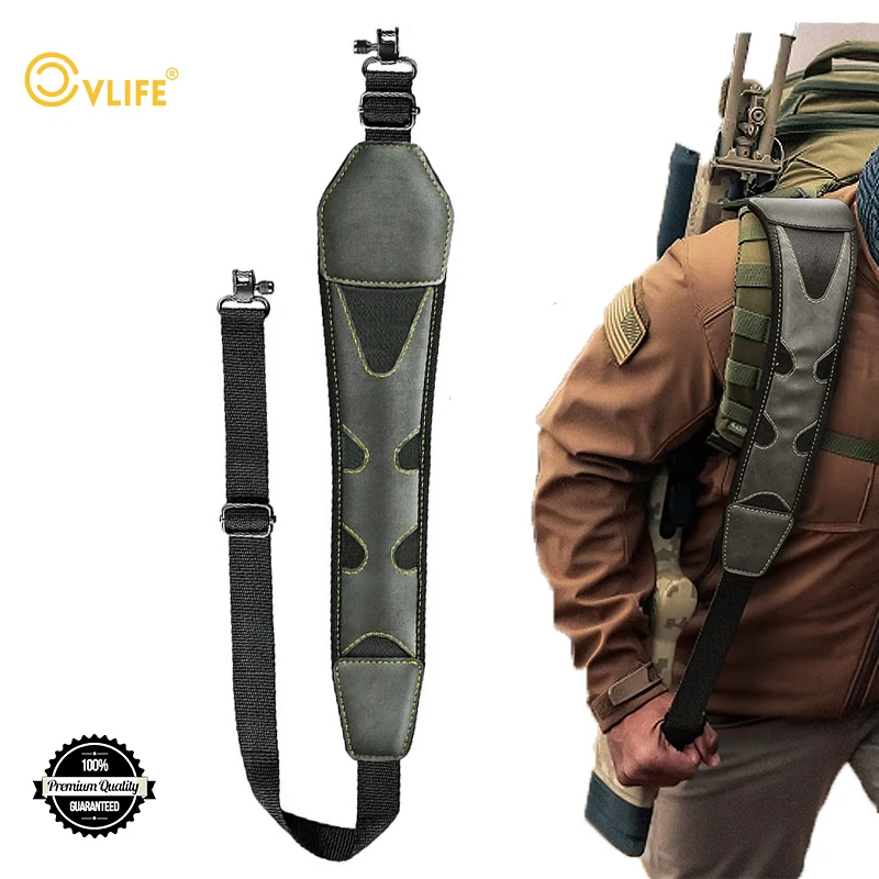 2 Point Rifle Slings Adjustable Gun Shoulder Strap with Swivels For Tactical Hunting Shotgun  Metal Hook Solid Swivels