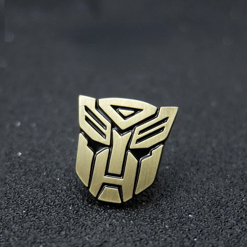 Transformer Enamel Pins Men\'s Brooch Collar Badge Bopai Badge Medal Wearing Pure Copper Paint Brooch Jewelry Gift for Kid Friend